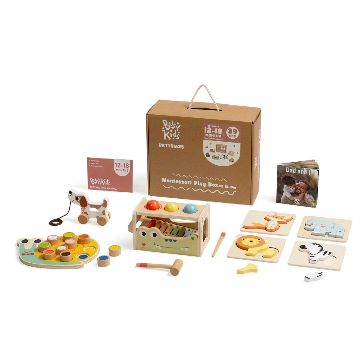 BusyKids Montessoriset voor kinderen van 12 tot 18 maanden