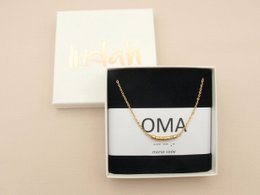 Morse code ketting, oma
