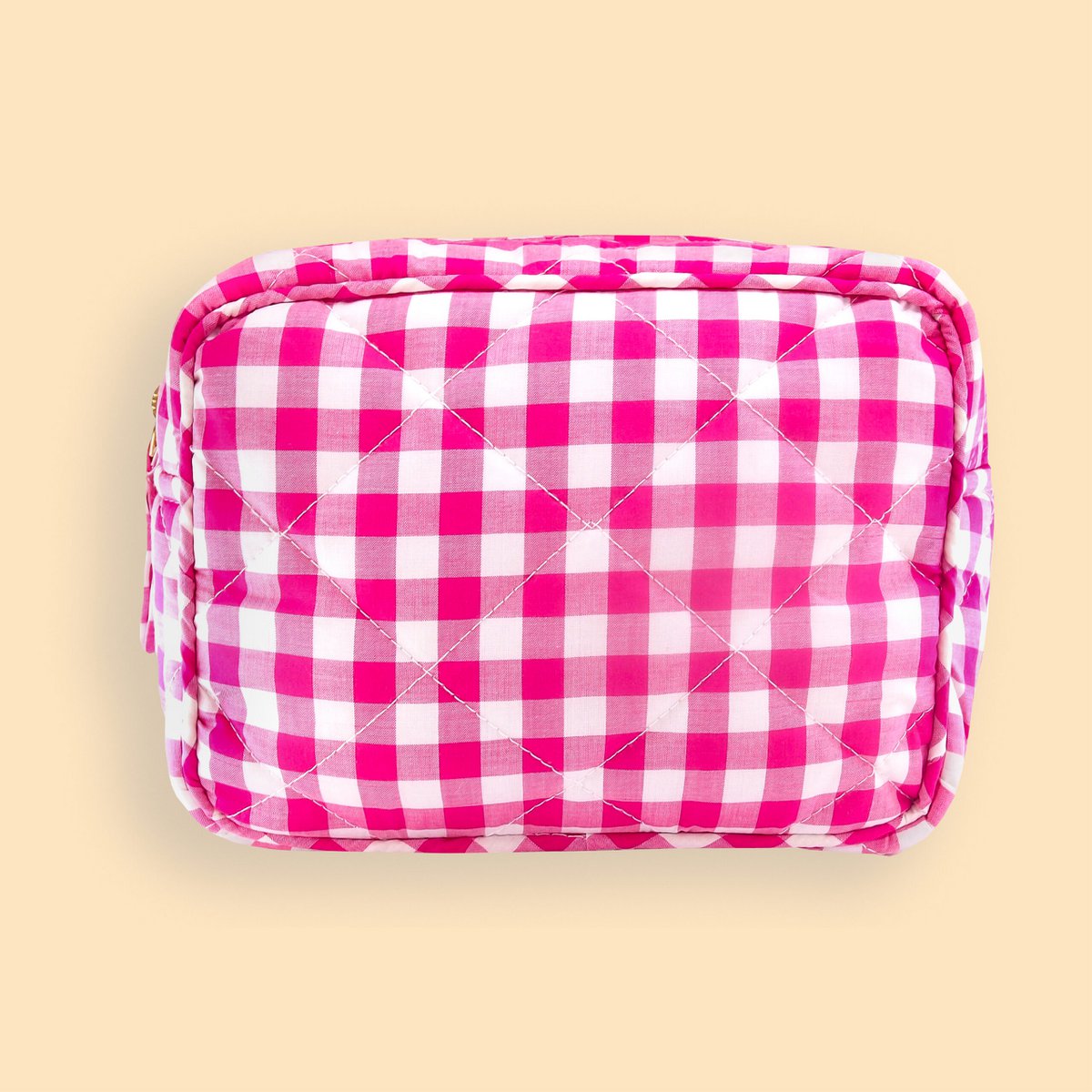 Toiletry bag - Devoted pink - Cotton