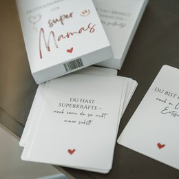 Mama Card Box – 40 biglietti motivazionali amorevoli per la vita quotidiana della mamma – regalo per la nascita
