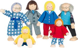 Biegepuppe - Stadtfamilie