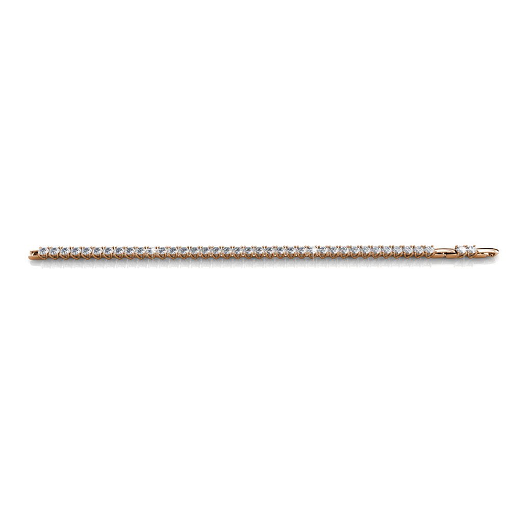 Pulsera Venus - Or Rosé et Cristal