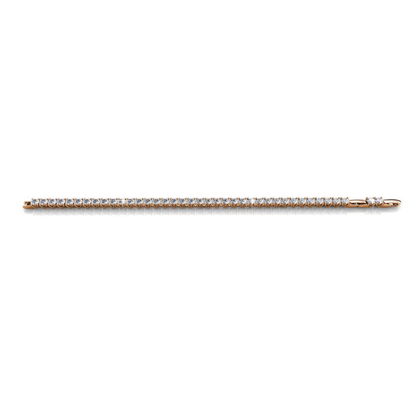 Armbånd Venus - Eller Rosé et Cristal