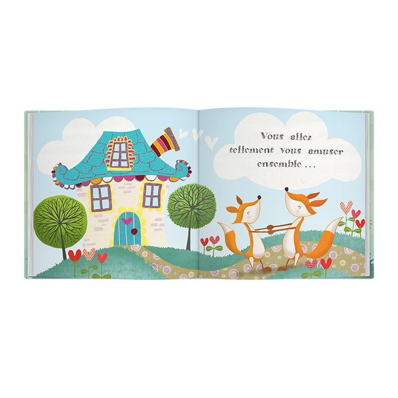 C'est Toi L'Exemple - Geschenk für den großen Bruder oder die große Schwester zur Geburt eines Babys