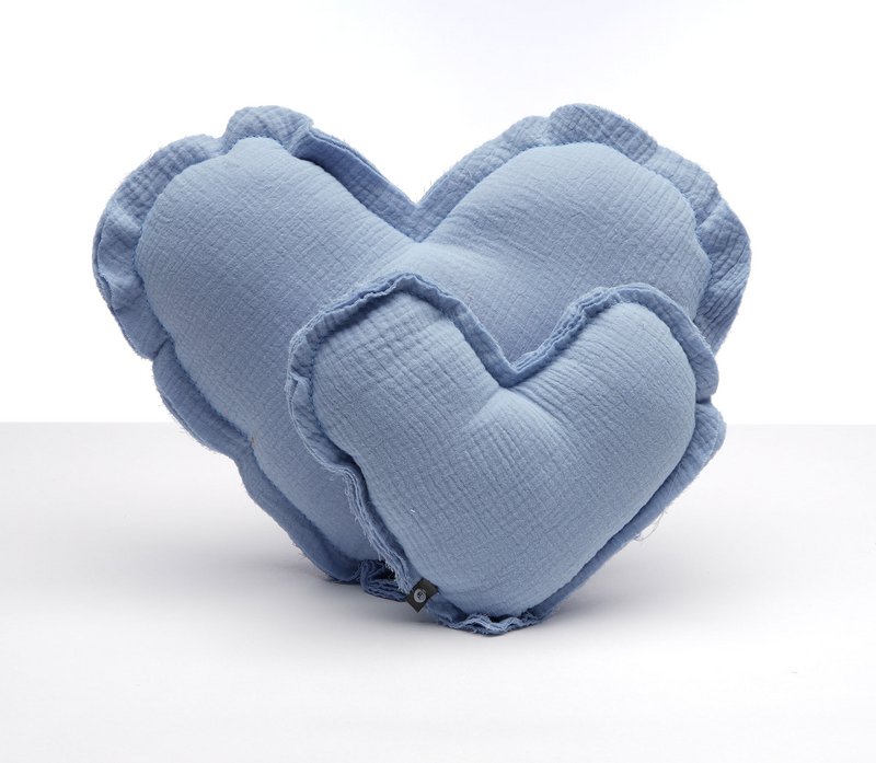 Muslin pude "Little Heart"