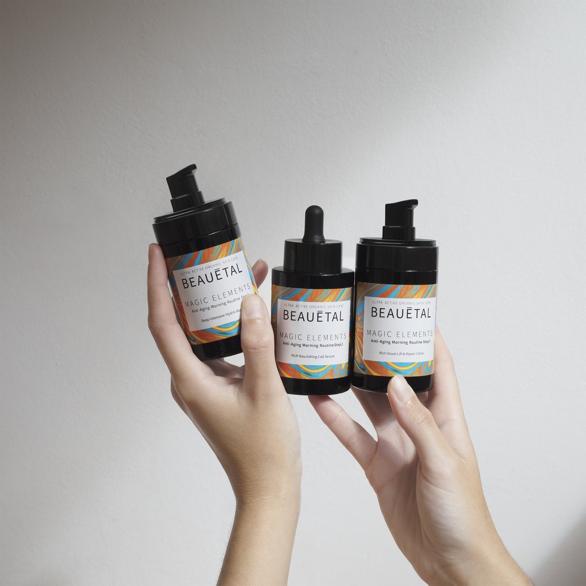 MAGIC ELEMENTS. 3-Phasen-Anti-Aging-Kur. Bio-Wirk-Kosmetik