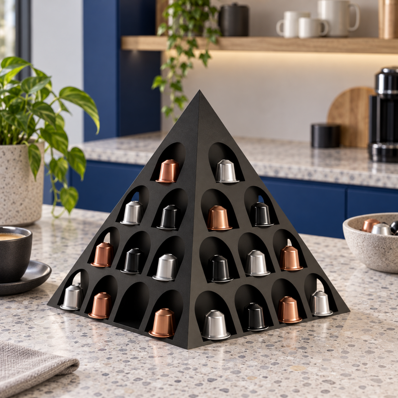 Fiastra Pyramid Nespresso Capsule Organizer