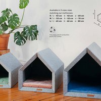 Pethome Perfektes Zuhause für einen Hund und eine Katze - dunkelgrau/recycelt