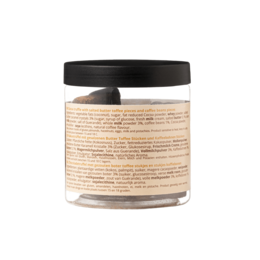 Karamell Macchiato Schokoladentrüffel Geschenkglas 130g | Kaffeeschokolade