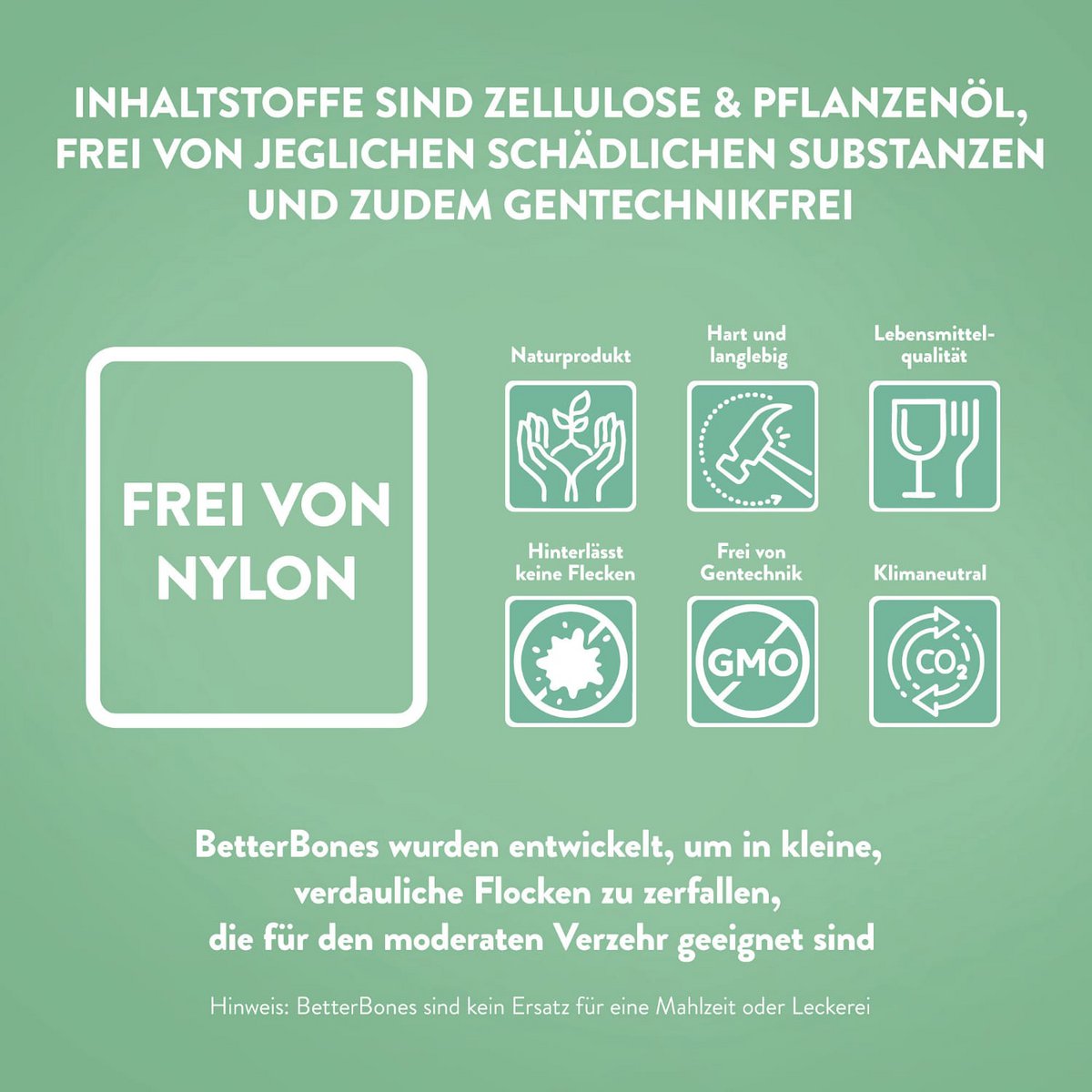 BetterBone Dogs Kauchebülen - Groot medium rundvlees (zonder nylon, CO2 neutraal in Europa)