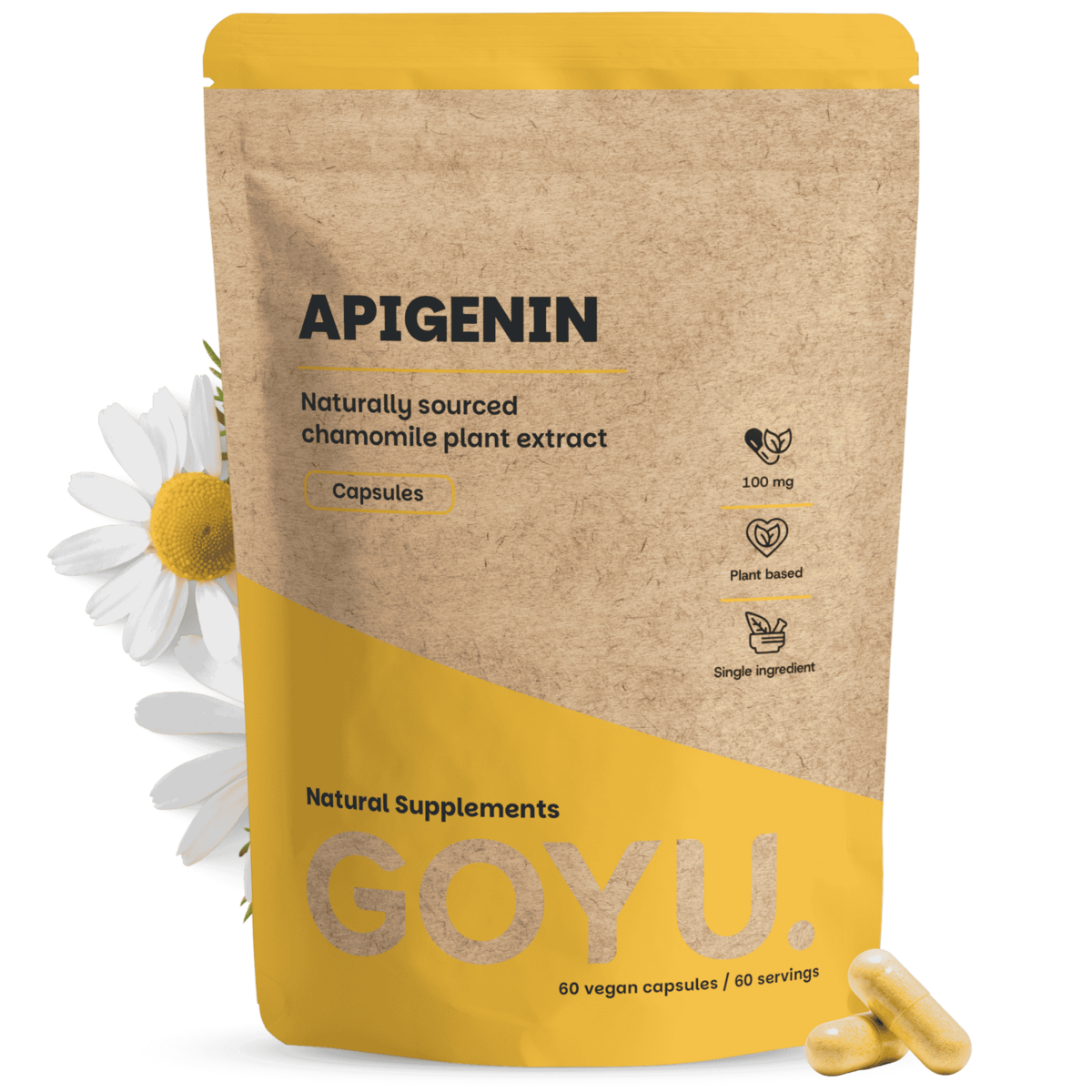 Kapsułki z ekstraktem apigeniny 100 mg - 60 kapsułek