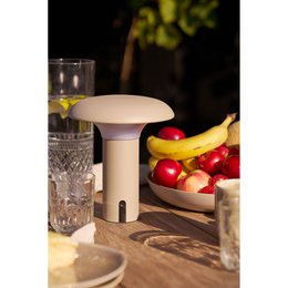 Ramsey LED Lamp, rechargeable , beige
