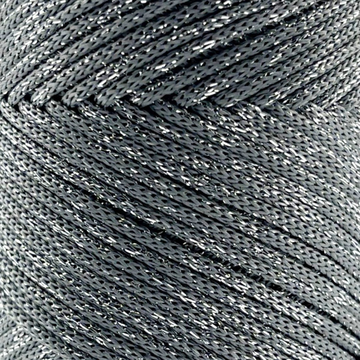 Sensy Premium 2mm Sparkle - 250 m Sznurek do makramy, 90% polipropylen / 10% poliester