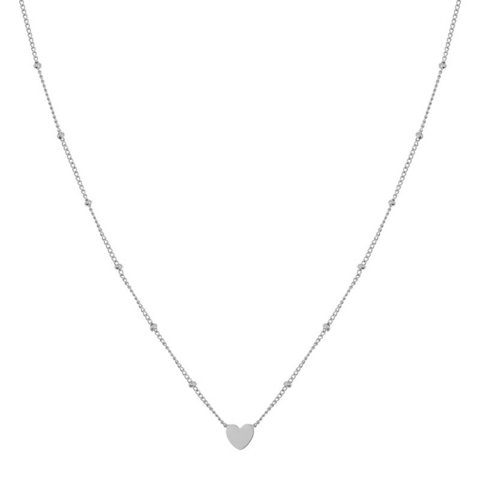 NECKLACE SHARE CLOSED HEART