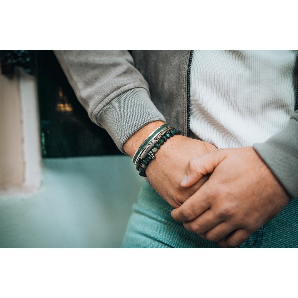 Seilarmband 6mm - Ruyter-Kollektion | Ausgabe schwarz