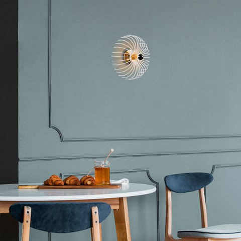 Karsortel N 646 Wire Wall Lamp Lighting