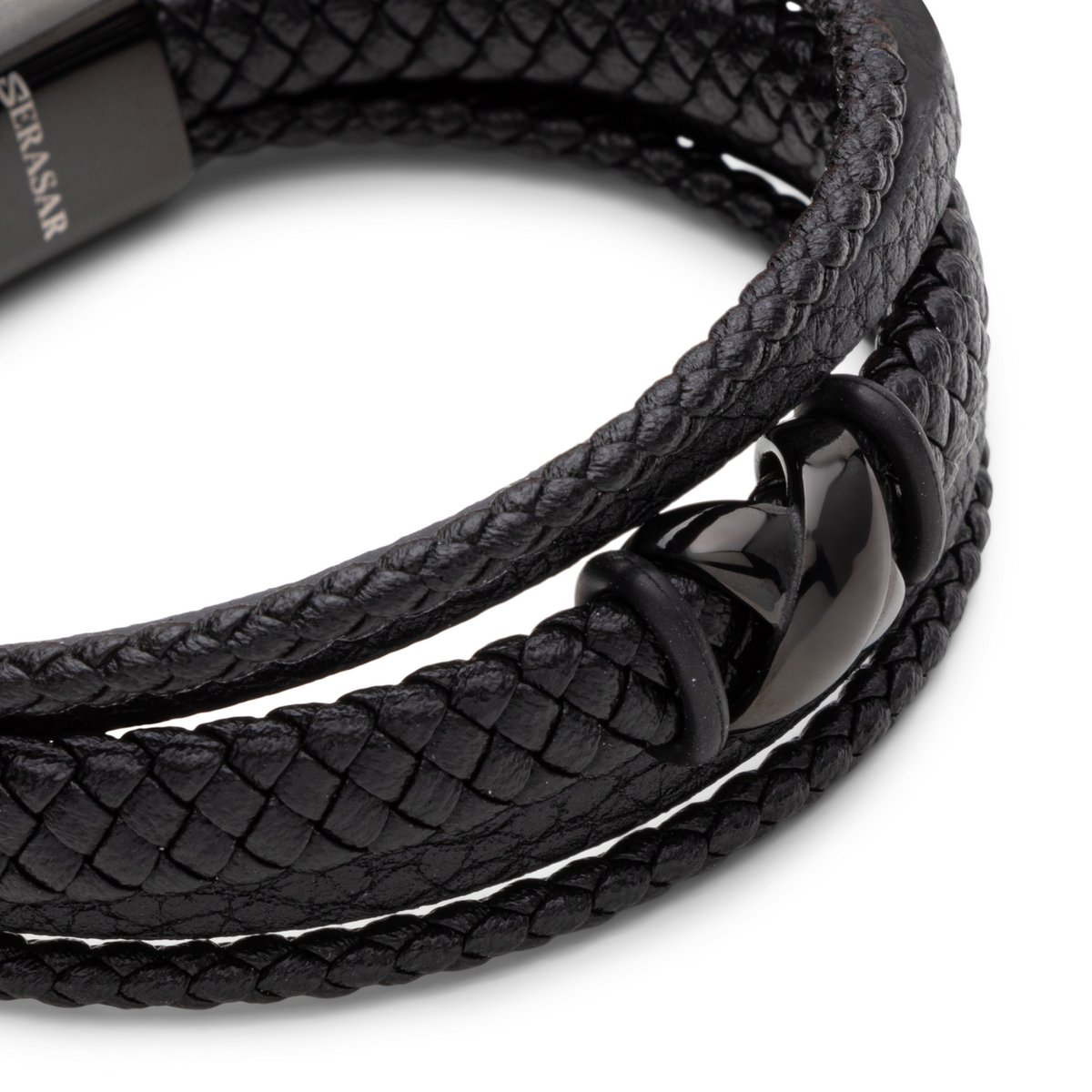 Bracelet en cuir "Flacon"