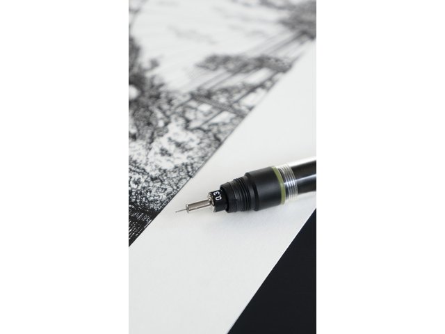 Drawing pen PRO Aristo Studio set 8-piece 0.20-0.30-0.50mm drawing pens, Geo-pen 0.5mm,