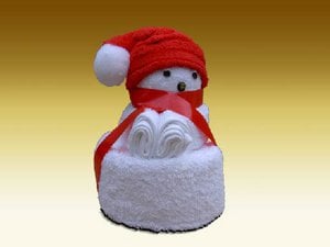 TOWEL DOLLS KERSTBEERTJE