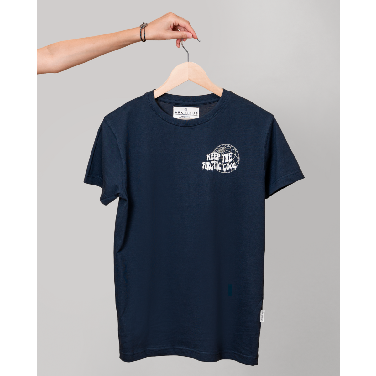 Koszulka Keep it Cool — niebieska — prezent unisex