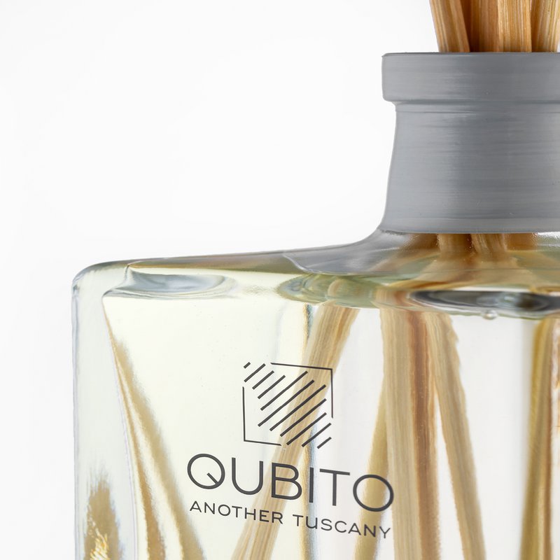 ZUM ZERI (250 ml), Raumparfüm – Raumdiffusor mit Stäbchen, handbemalte Flasche, hergestellt in Italien