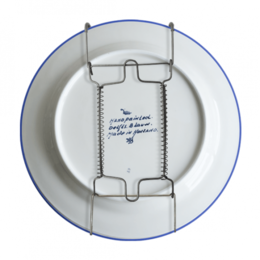 Metal plate hanger