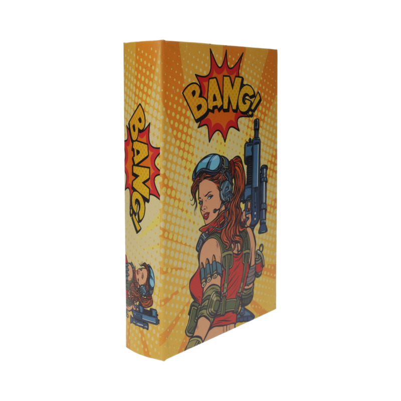 Comics Bang Fake-Buchbox aus MDF