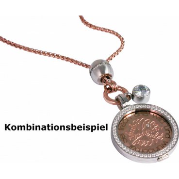 Coin disc tree mother of pearl