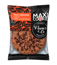 Maxi Cookie all chocolate – heart spread