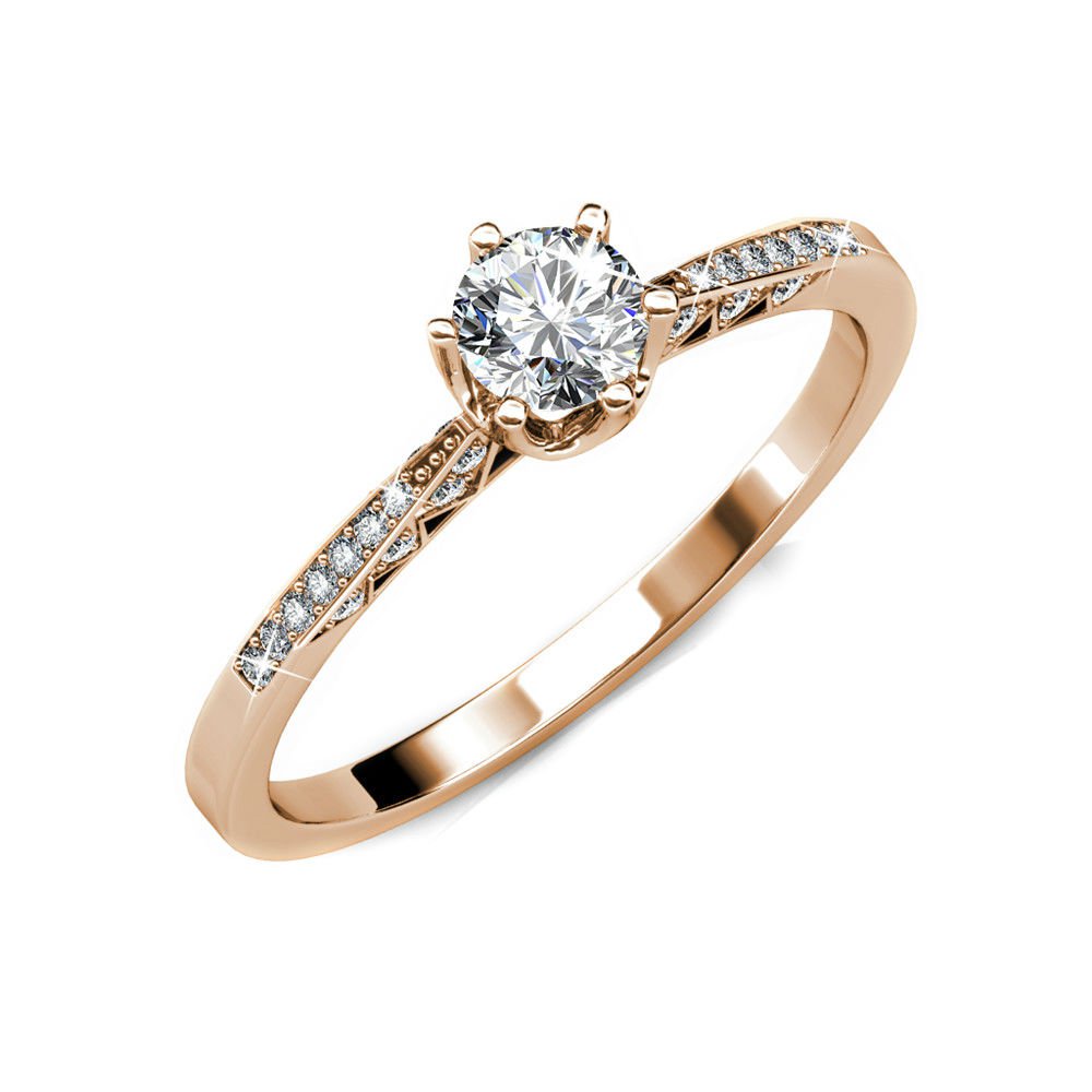 Bague Destiny - ArgentÃ© et Cristal