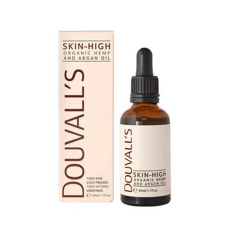 Huidhoge hennep- en arganolie - 50ml