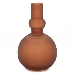 Glass vase rust