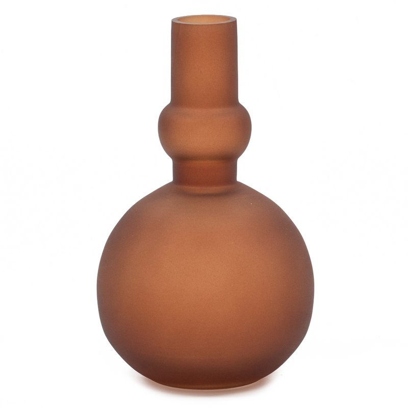 Glass vase rust