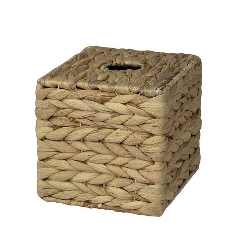 Cube Wicker Tissue Box Cover | Dekorativer Papier- und Serviettenhalter-Spender
