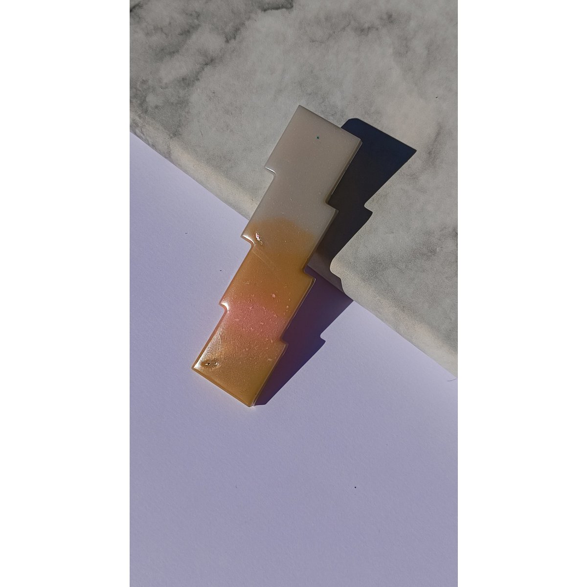 ⋒ RESIN HAIR CLIP PACK - NUDE (12 ITEMS) ⋒