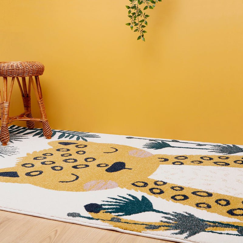 SÖREN Kinderteppich Leopard