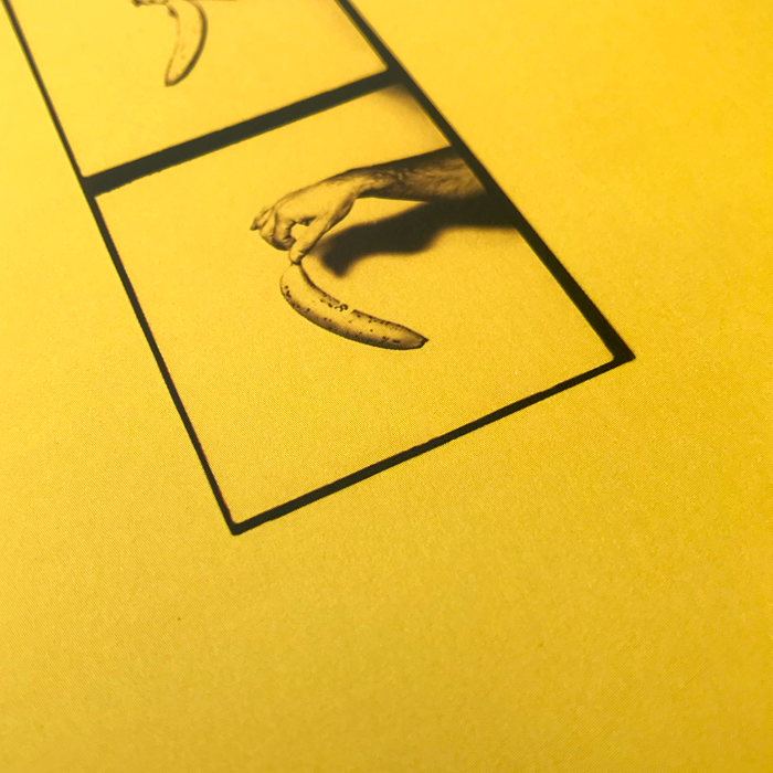 'Banana Pola' Print A4