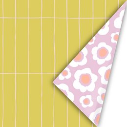 Rolki papieru do pakowania prezentów - Vibrant Vintage Summer '25 - różne