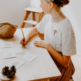 Drewniane szpilki - Mak