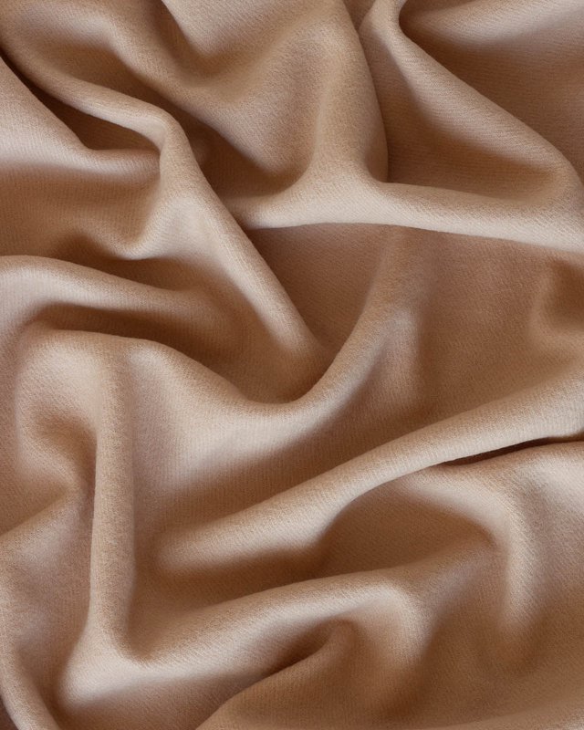 Wool Throw Blanket RIO beige