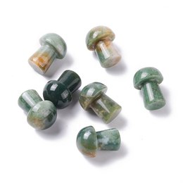 Sattva Rocks | Indian Agate Healing| Gua Sha Spa Mushroom 20mm    
