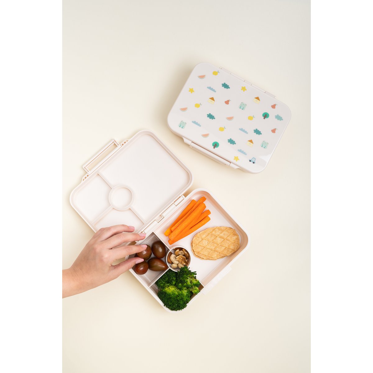 Tritan Bento Lunchbox voor Kids Veggie Pals