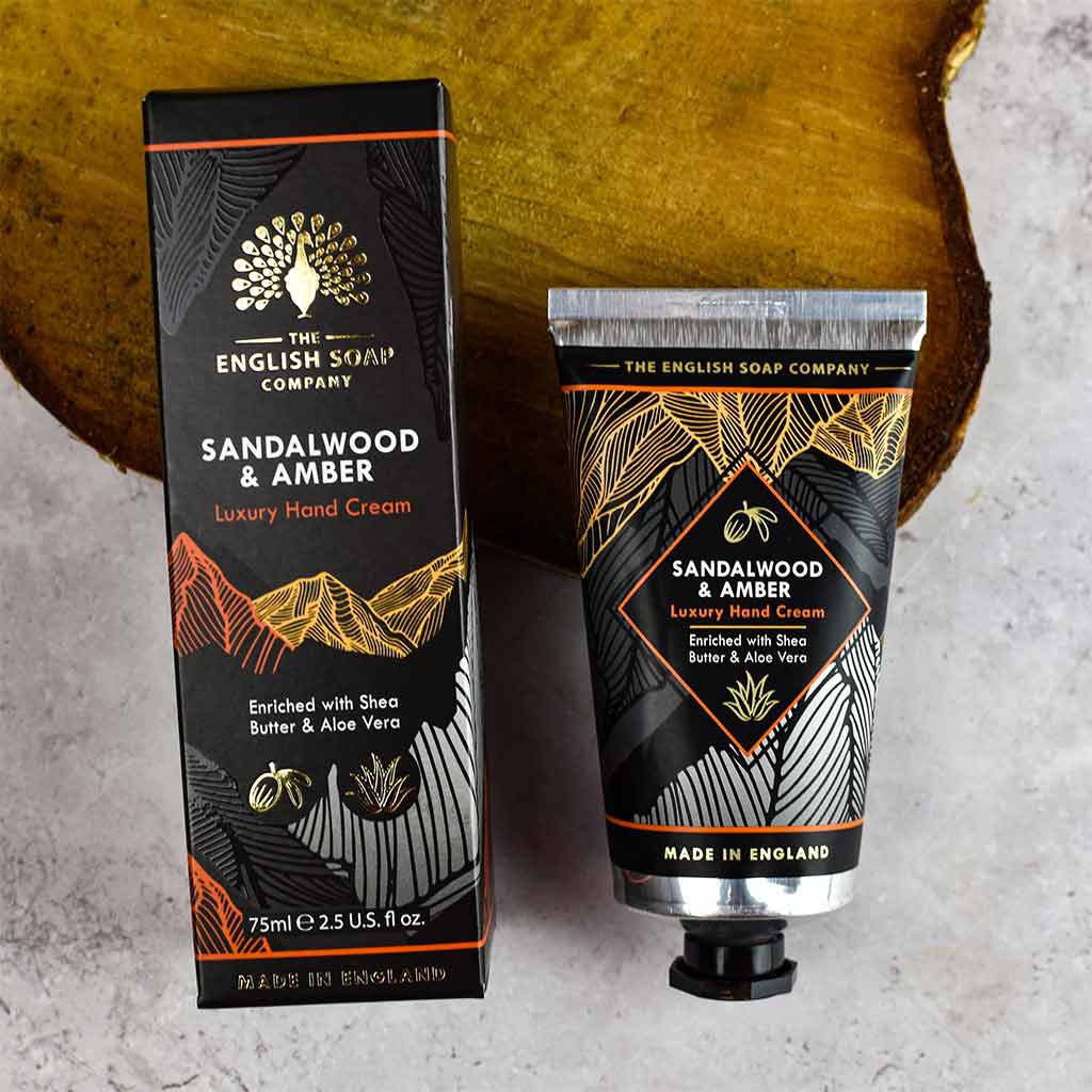 JABÓN INGLÉS C° Crema de Manos 75ml - Sándalo y Ámbar