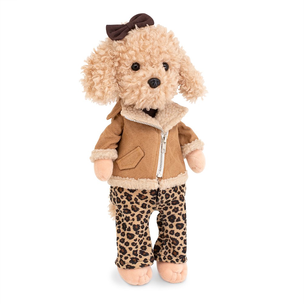 Knuffel, Lucky Doggy, Lucky Fendy: Luipaardoutfit 38 cm