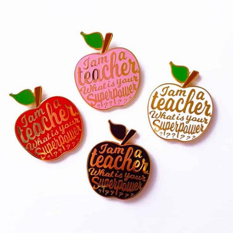 Pin I am a Teacher wit
