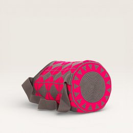 Geometrische rugzak | Magenta