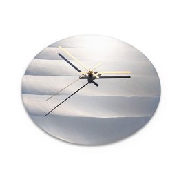 Orologio da parete in alluminio lucidato