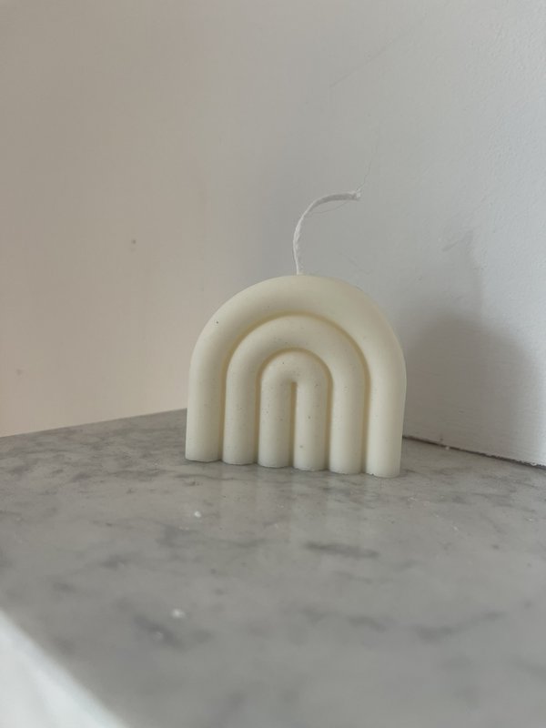 Mini bougie arc-en-ciel