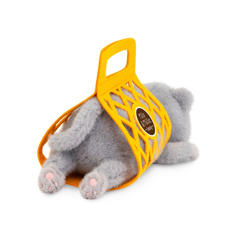 Plush toy, Milo&Millie, Milo the Grey Cat (35 and 56cm)