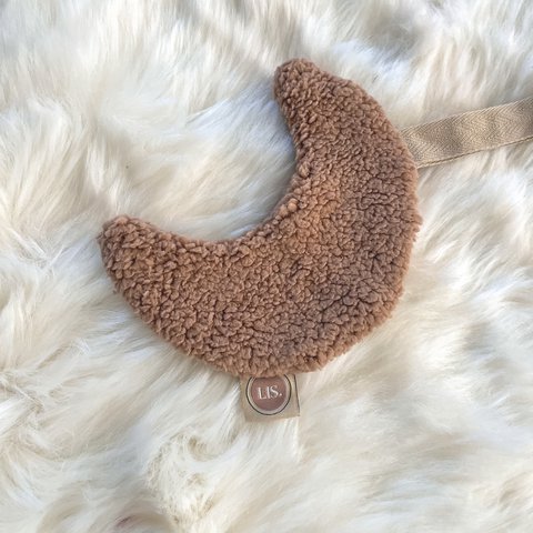 Schnullertuch Moon - Taupe